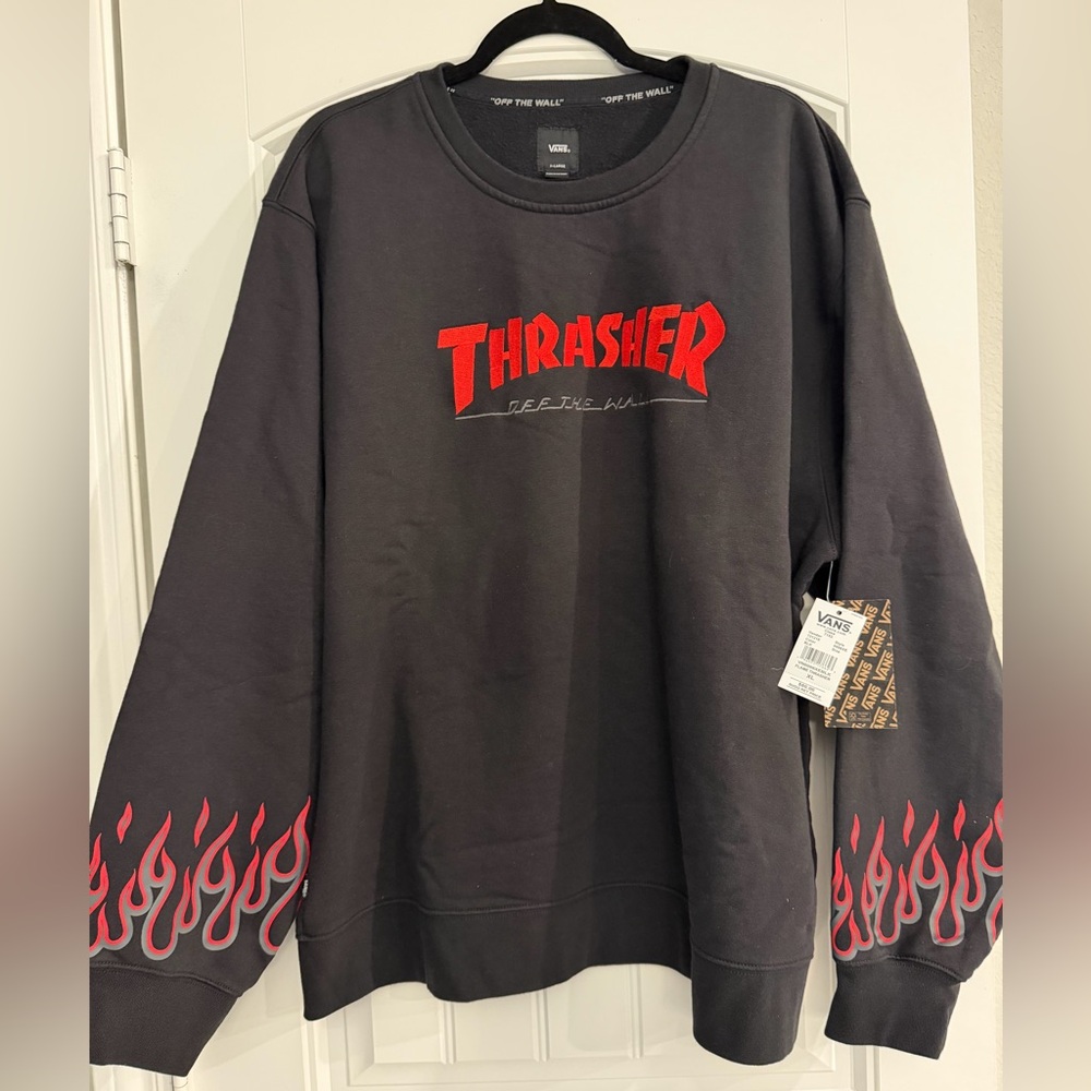 Thrasher x Vans crewneck Sweatshirt - Picture 2 of 4